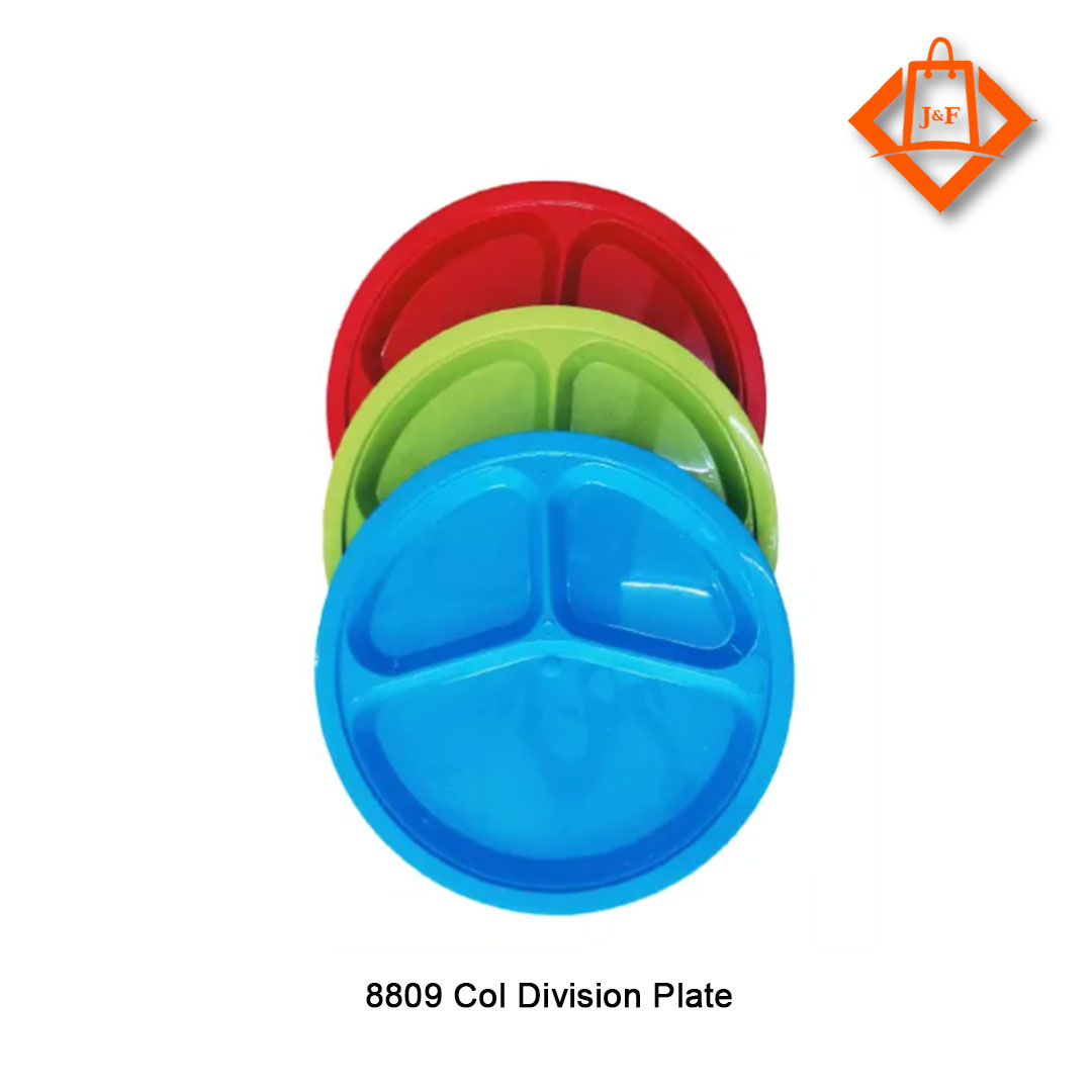 8809 Col Division Plate J&F Department Store